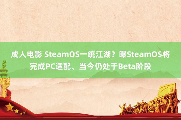 成人电影 SteamOS一统江湖？曝SteamOS将完成PC适配、当今仍处于Beta阶段
