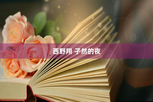 西野翔 孑然的夜