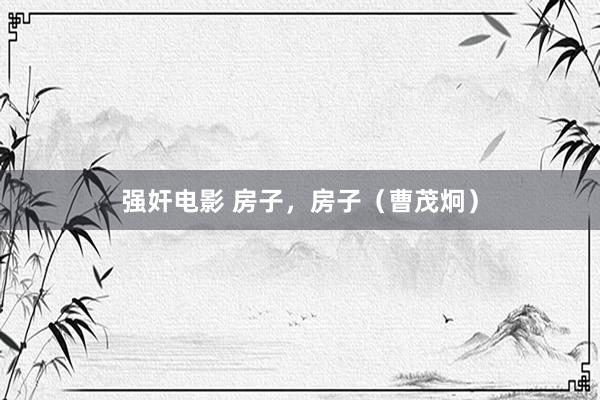 强奸电影 房子，房子（曹茂炯）